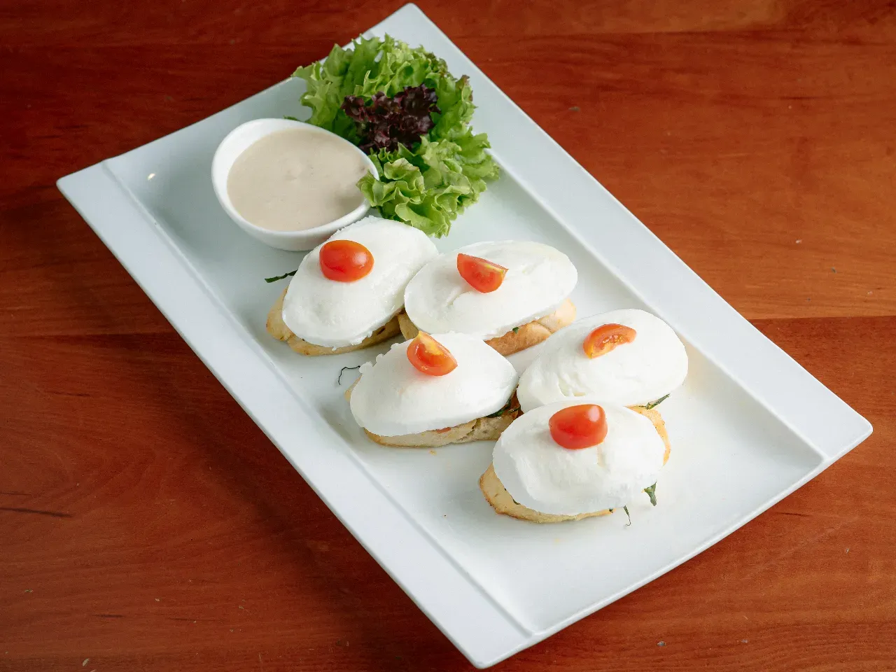 Bruschetta capresse