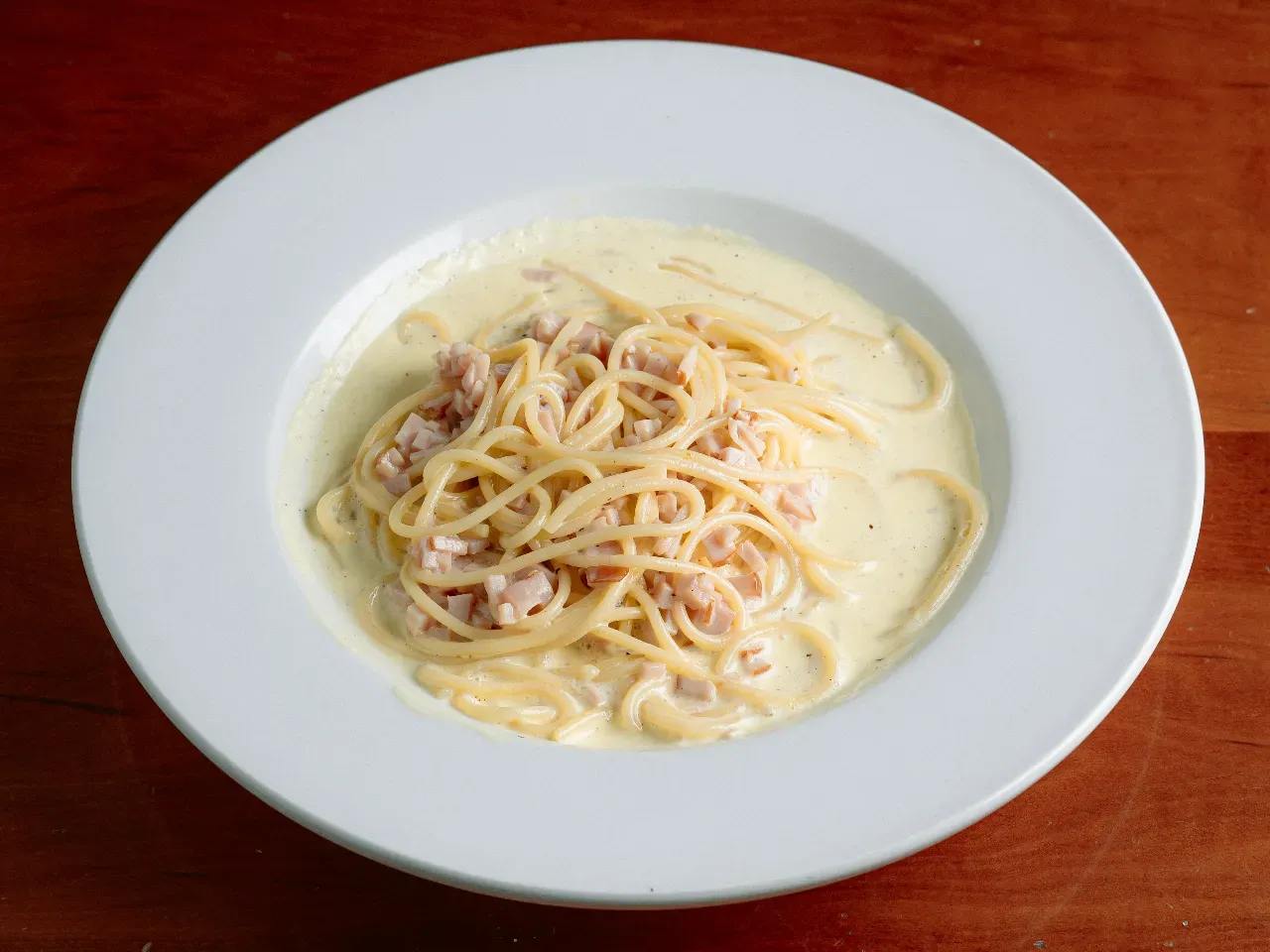 Spaghetti o Fetuccini Alfredo