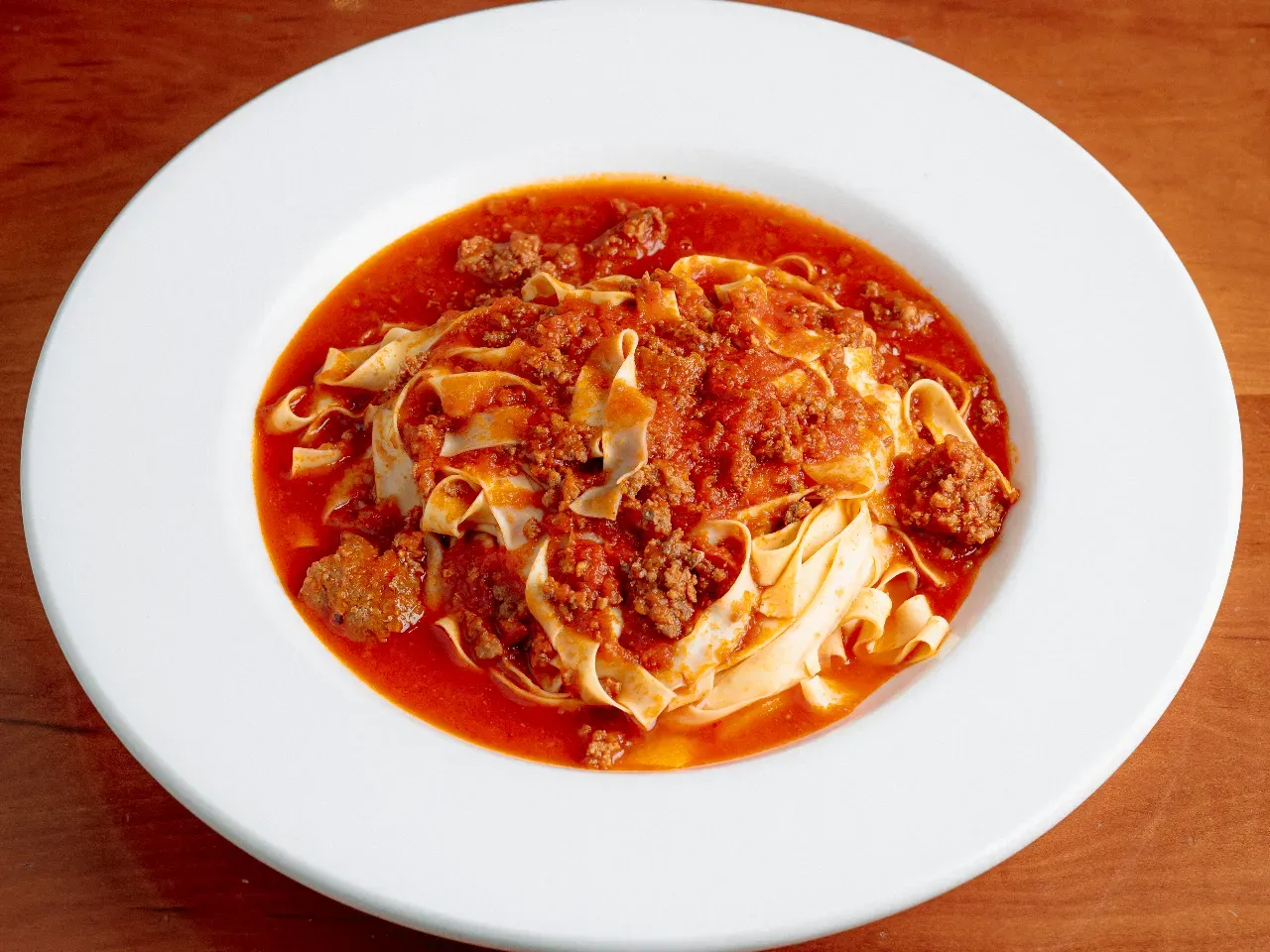 Spaghetti o Fetuccini Boloñesa