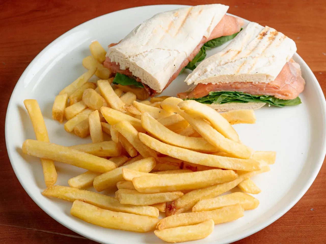 Sandwich de Salmon Ahumado