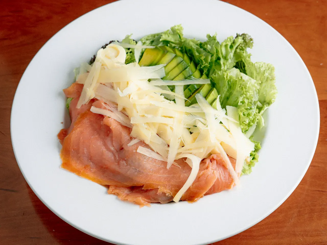 Ensalada de Salmon Ahumado