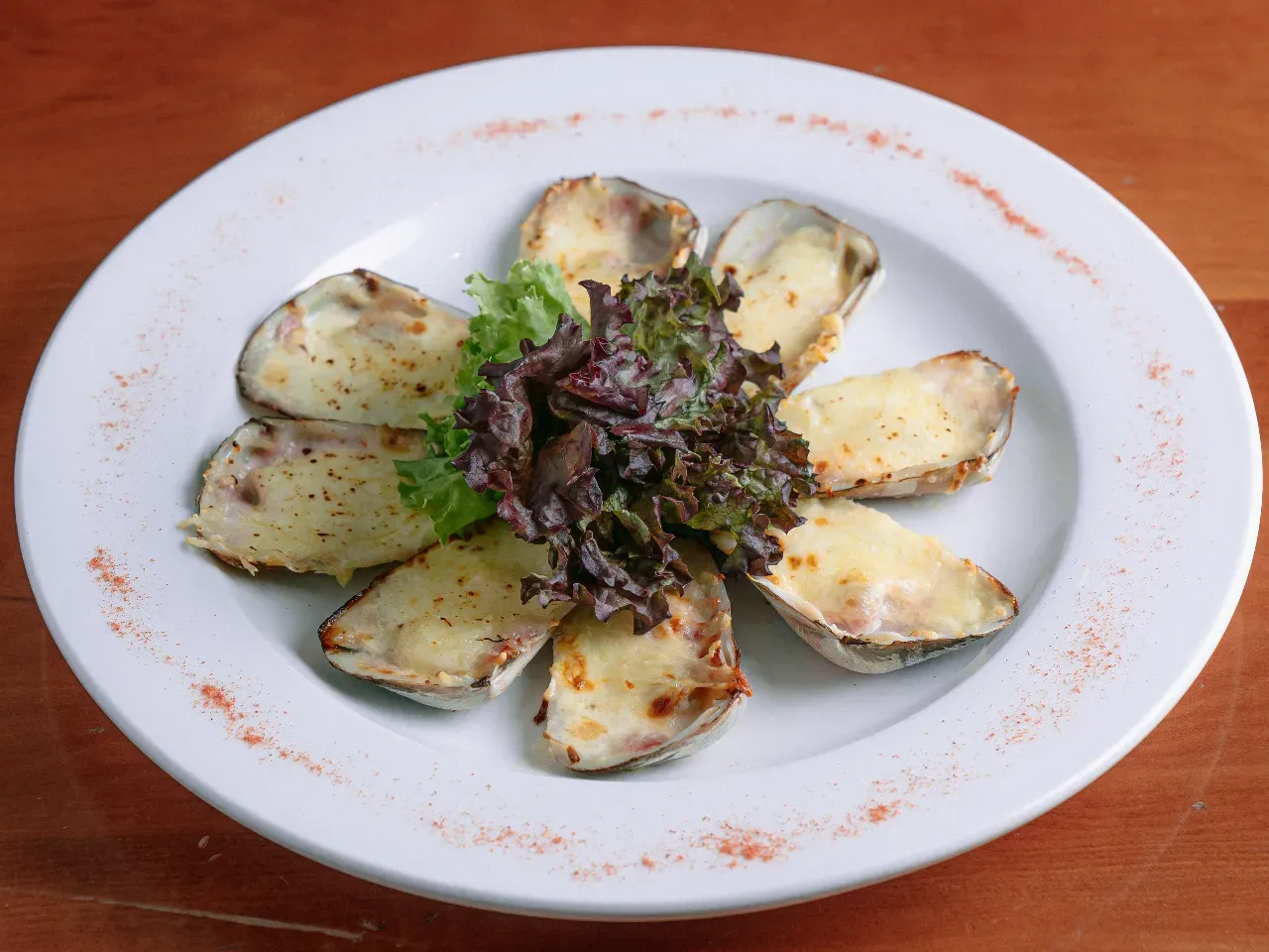 Machas a la parmesana