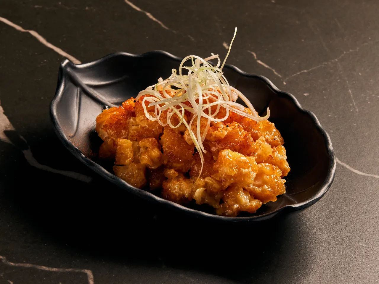 Camarones Crocantes con Sriracha Trufada